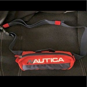Orange Nautica Fanny pack.